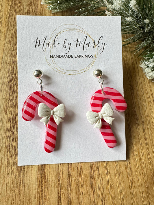 Candy cane dangle