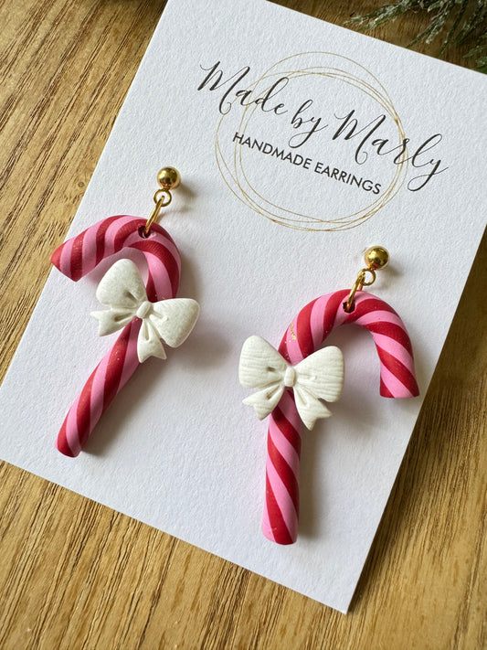 Candy cane dangle