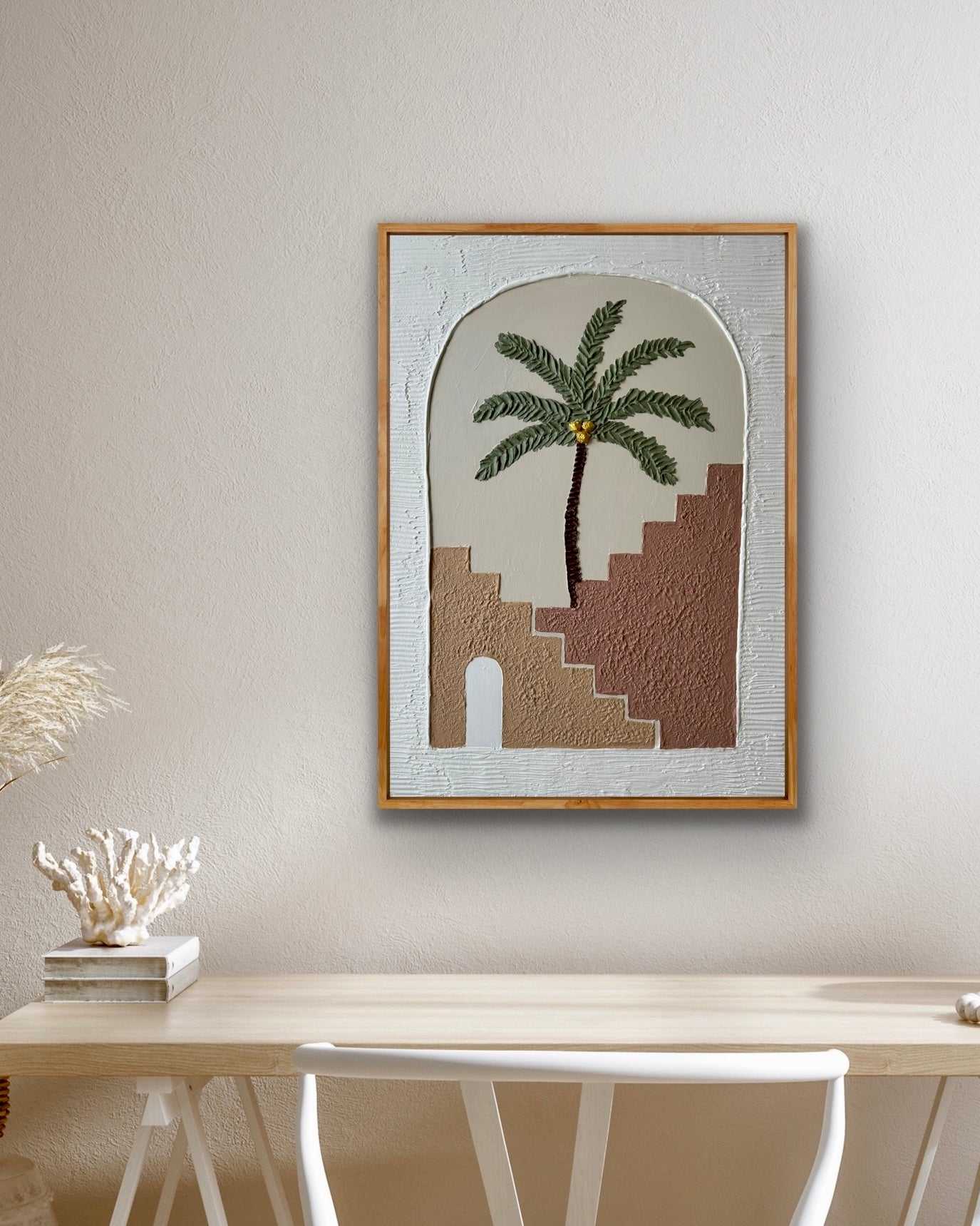 Palm Textured Art